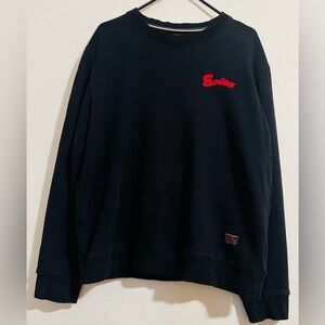 Black Sweater Evisu   for Men